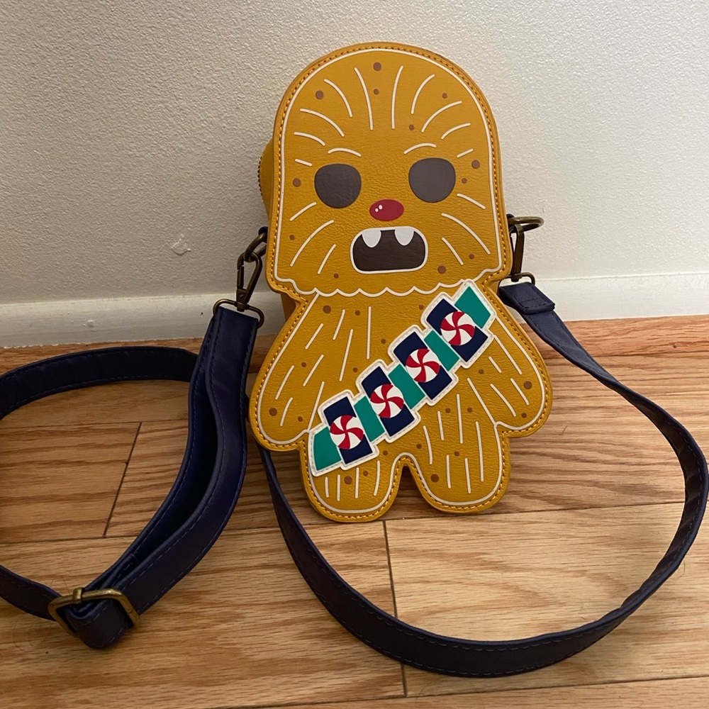 Gingerbread Chewbacca Loungefly crossbody